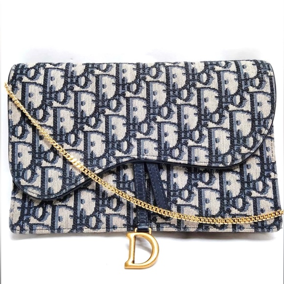 DIOR SADDLE TROTTER SHOULDER BAG - Picture 1 of 7